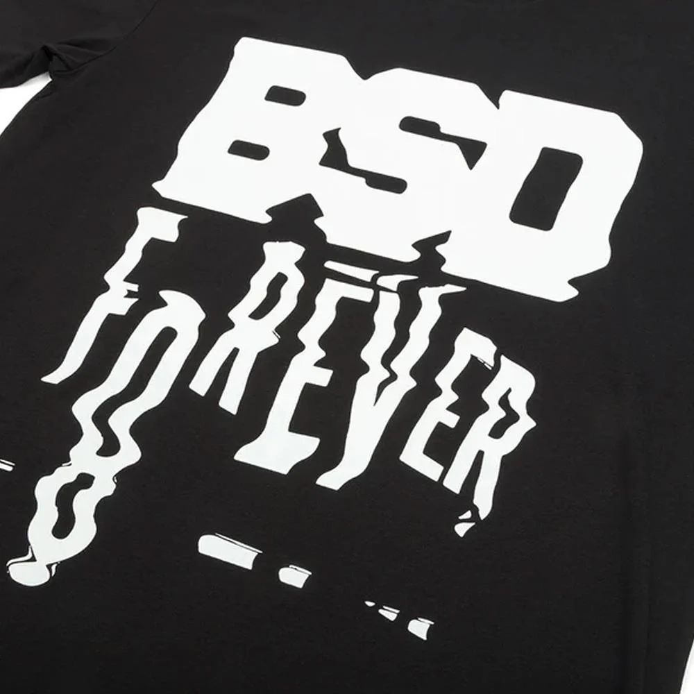 BSD Scanner Glitch T-shirt - Black - Image 2