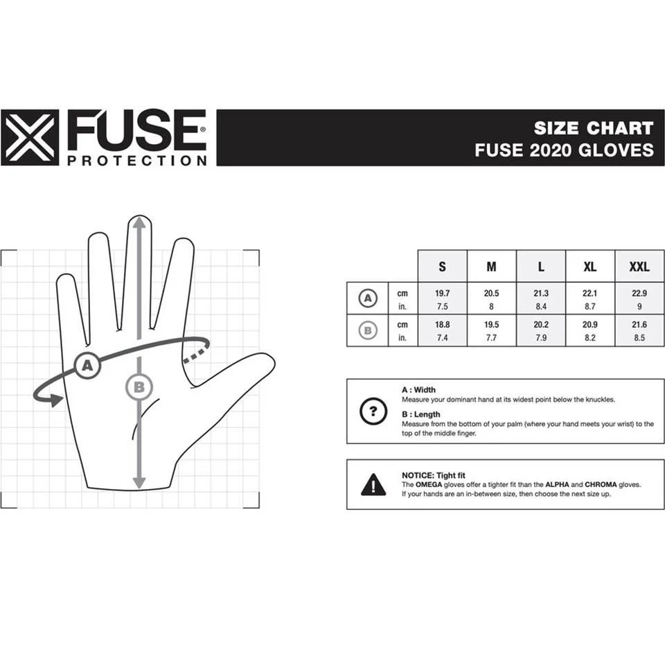 Fuse Chroma Alias Gloves - Black - Image 3