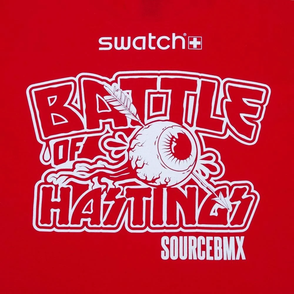 Source Battle Of Hastings 2023 Youth T-Shirt - Red - Image 3