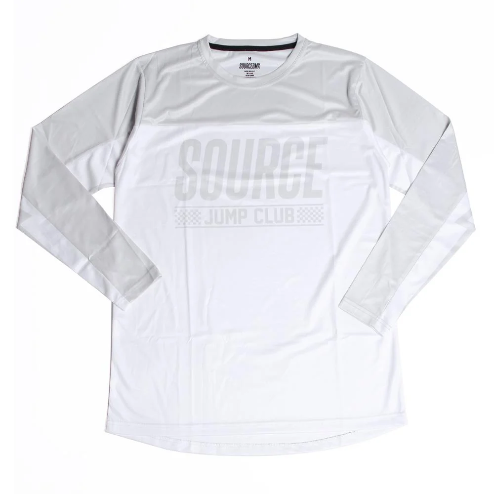 Source BMX x Jump Club Practice Race Jersey - White