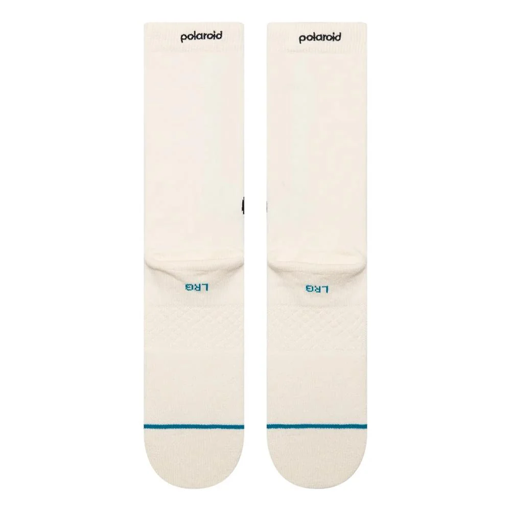 Stance Aperture Crew Socks - White - Large - Image 3