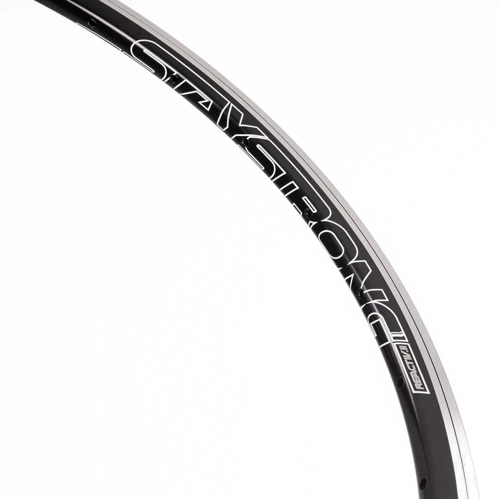 Stay Strong Reactiv 2 20", 28H Race Rim (1-1/8") - Rear/ Black - Image 4