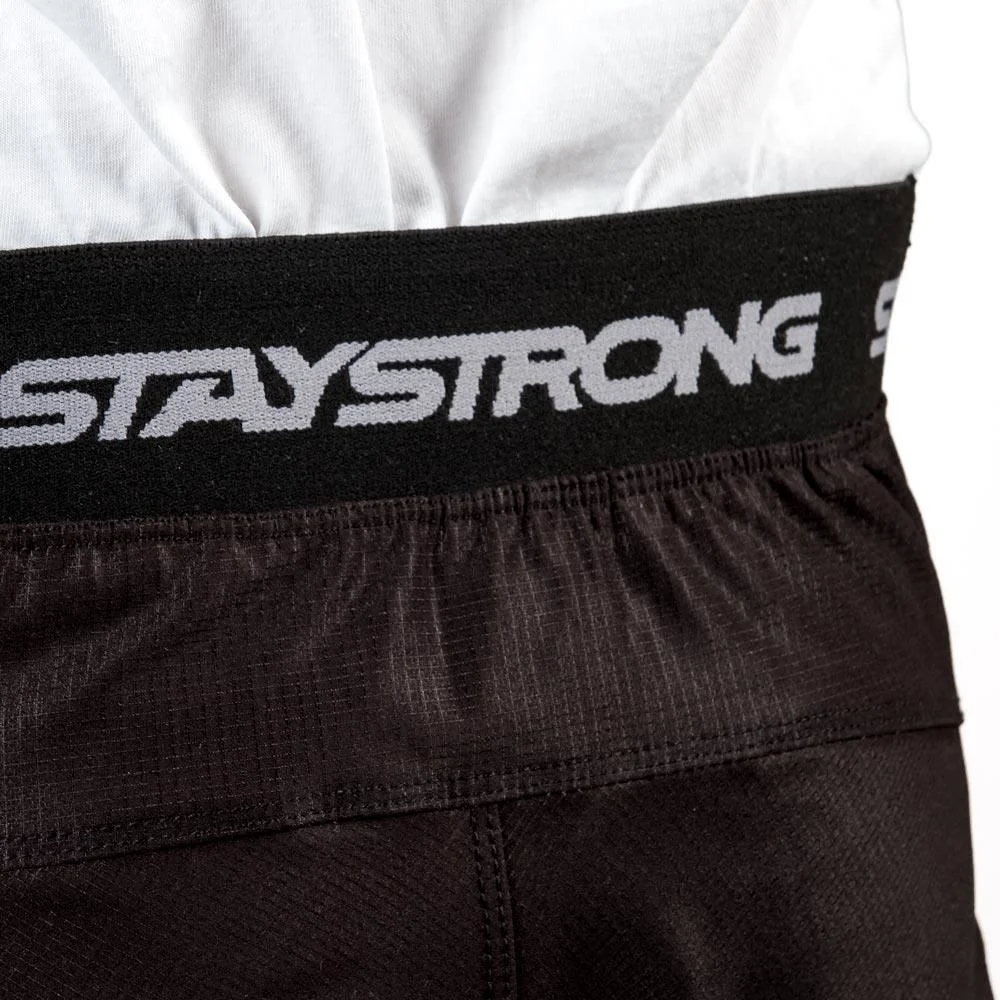 Stay Strong Youth V3 Race Pants - Black/White - Image 6