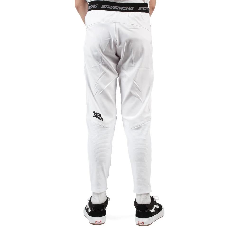 Stay Strong Youth V3 Race Pants - White/Black - Image 5