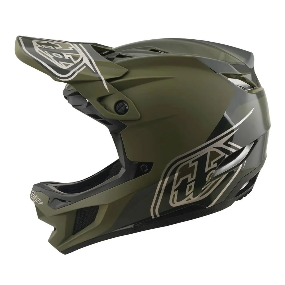 Troy Lee D4 Polyacrylite MIPS Race Helmet - Shadow Beetle - Image 4