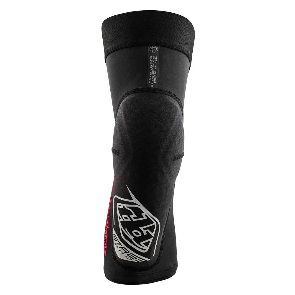 Troy Lee Stage Pro Knee Guards - Solid Black - Image 2