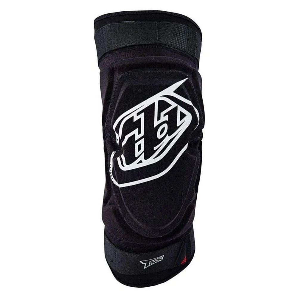 Troy Lee T-Bone Lightweight Knee Guards - Black - Image 2