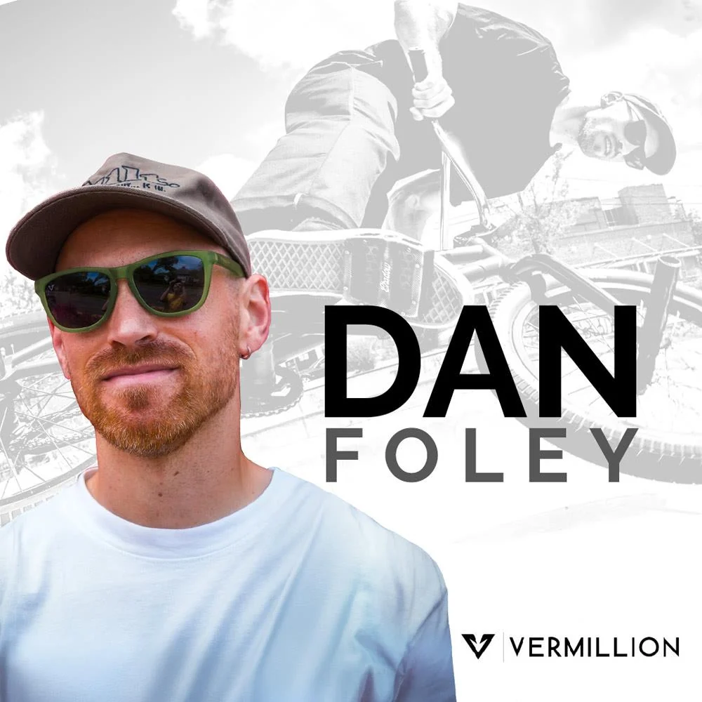 Vermillion Endy Sunglasses - Dan Foley Signature - Green/Black - Image 5