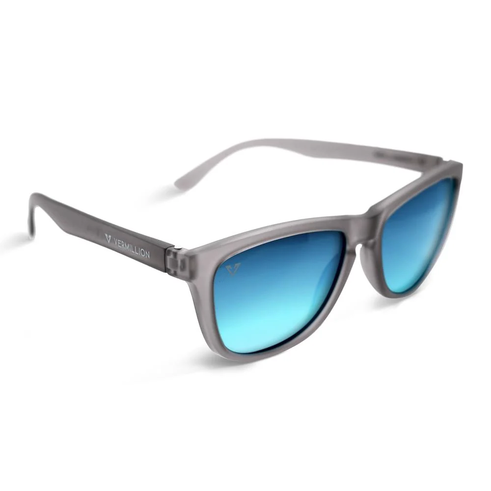 Vermillion Endy Sunglasses - Daniel Sandoval Signature - Grey/Light Blue - Image 2